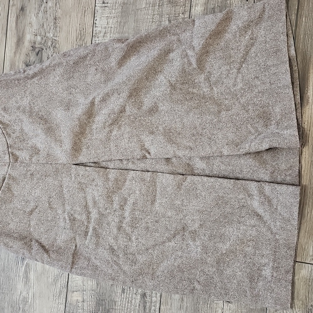 Free People Fall Winter Gray Wool Dress Size 5 V Neck - Picture 3 of 11